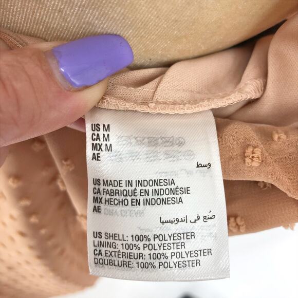 INC INTERNATIONAL CONCEPTS Shift Dress Medium Tan Beige Long Sleeve NWOT - Picture 10 of 12